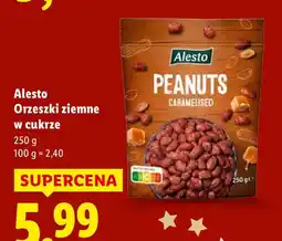 Lidl Orzeszki Alesto Orzeszki ziemne w cukrze oferta