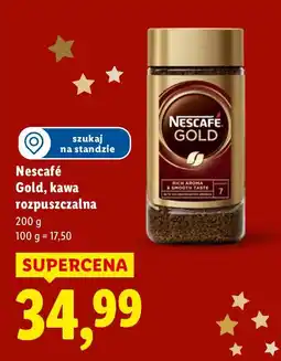 Lidl Kawa Nescafé Gold rozpuszczalna oferta