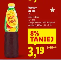 Lidl Herbata Freeway Ice Tea różne rodzaje oferta