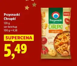 Lidl Chrupki Przysnacki 120 g ser-ketchup oferta