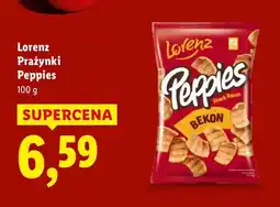 Lidl Prażynki Lorenz Peppies Bekon oferta