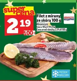Topaz Filet z mируny ze skórą 100g Abramczyk oferta