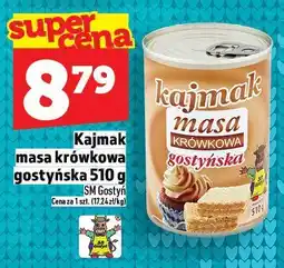 Topaz Kajmak masa krówkowa gostyńska ZM Gostyń 510g oferta