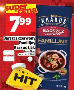 Topaz Barszcz czerwony Familijny Krakus 1,5 l oferta