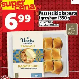 Topaz Pasztetciki z kapustą i grzybami Uczta 350 g oferta