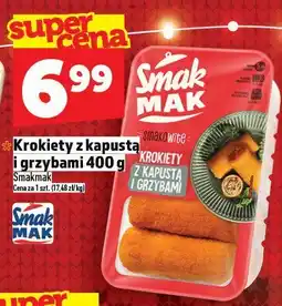 Topaz Krokiety z kapustą i grzybami Smakmak 400 g oferta
