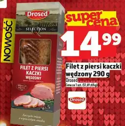 Topaz Filet z piersi kaczki wędzony Drosed 290 g oferta