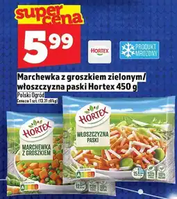 Topaz Marchewka z groszkiem zielonym/włoszczyzna paski Hortex 450 g oferta