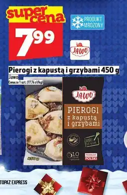 Topaz Pierogi z kapustą i grzybami Jawo 450 g oferta