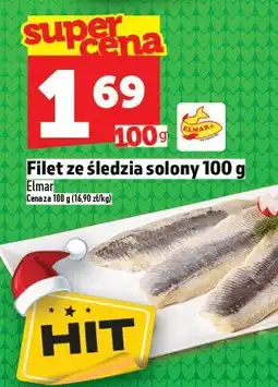 Topaz Filet ze śledzia solony 100g Elmarco oferta
