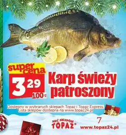 Topaz Karp świeży patroszony TOPAZ oferta