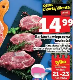 Topaz Karkówka wieprzowa bez kości TOPAZ oferta