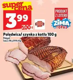 Topaz Polędwica/szynka z kotła 100 g Pekpol oferta