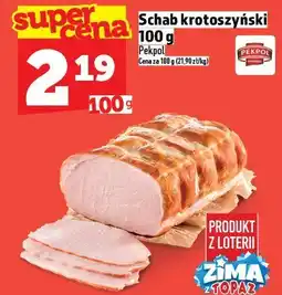 Topaz Schab krotoszyński 100 g Pekpol oferta