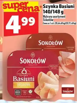 Topaz Szynka Basiuni 140/148 g Sokołów oferta