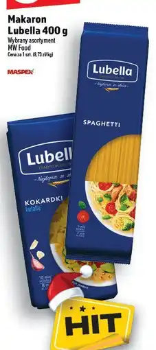 Topaz Makaron Lubella 400 g oferta