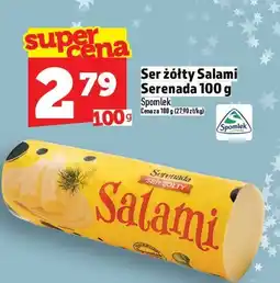 Topaz Ser żółty Salami Serenada 100 g Spomlek oferta