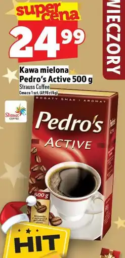Topaz Kawa mielona Pedro's Active 500 g oferta
