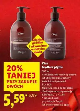 Lidl CIEN Mydło w płynie oferta