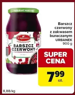 Carrefour Express Barszcz czerwony z zakwasem buraczanym URBANEK oferta
