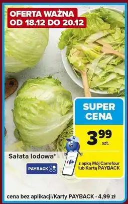 Carrefour Express Sałata lodowa Carrefour Express oferta