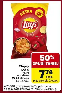 Carrefour Express Chipsy LAY'S oferta