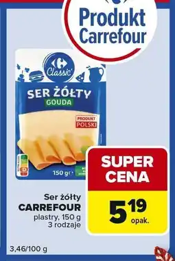 Carrefour Express Ser żółty CARREFOUR plastry oferta