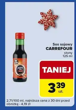 Carrefour Express Sos sojowy CARREFOUR słony oferta