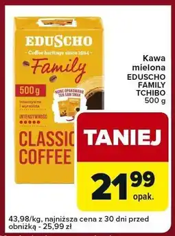 Carrefour Express Kawa mielona EDUSCHO FAMILY TCHIBO 500 g oferta