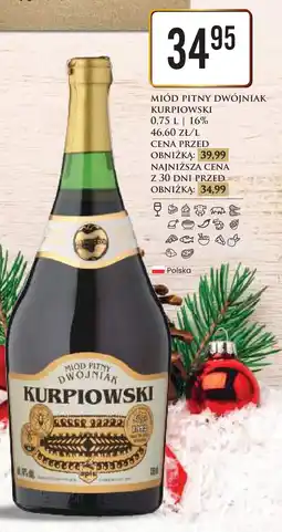 Dino Miód pitny dwójniak Kurpiowski 0.75L 16% oferta