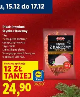 Lidl Pikok Premium Szynka z Karczmy oferta