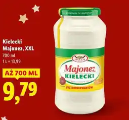 Lidl Kielecki Majonez XXL oferta