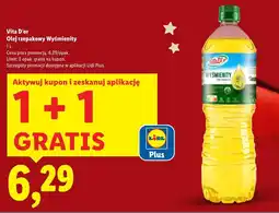 Lidl Vita D'or Olej rzepakowy Wyśmienity 1L oferta