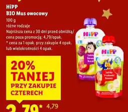 Lidl HiPP BIO Mus owocowy oferta