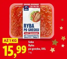 Lidl Seko Ryba po grecku, XXL oferta