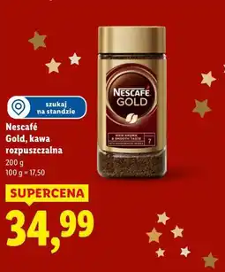 Lidl Nescafé Gold, kawa rozpuszczalna (200 g) oferta