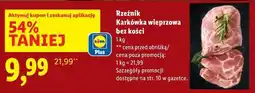 Lidl Rzeźnik Karkówka wieprzowa bez kości oferta
