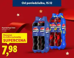 Lidl Pepsi lub Pepsi Twist (2 x 1L) oferta
