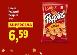 Lidl Lorenz Prażynki Peppies bekon oferta