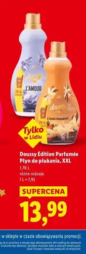 Lidl Doussy Édition Parfumée Płyn do płukania XXL 1,76 L oferta