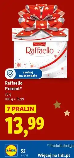 Lidl Raffaello Prezent 7 Pralin 70g oferta
