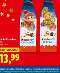 Lidl Kinder Czekolada, 200g oferta