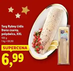 Lidl Targ Rybny Lidla Dorsz czarny, polędwica, XXL oferta