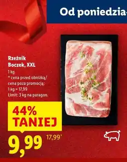 Lidl Boczek XXL Rzeźnik oferta