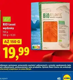 Lidl BIO łosoś wędzony oferta