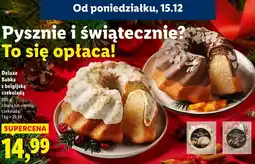 Lidl Deluxe Babka z belgijską czekoladą oferta