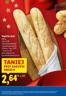 Lidl Bagietka duża oferta
