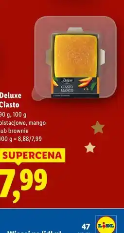 Lidl Deluxe Ciasto oferta