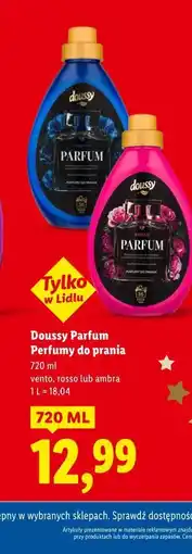 Lidl Doussy Parfum Perfumy do prania 720 ml oferta