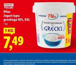 Lidl Pilos Jogurt typu greckiego 10%, XXL oferta